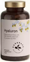 Kurkraft Hyaluron Kapseln Vegan – 500 mg Hyaluronsäure Pro Kapsel – Pflanzlich Fermentiert