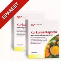 Kurkuma Kapseln mit Vitamin D3 von Apodiscounter