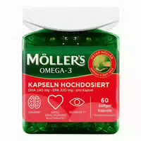 Möller’s Omega 3 Kapseln Hochdosiert 60 St