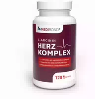 L Arginin Herz Komplex Medibond 120 Kapseln