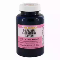 L Arginin L Ornithin L Lysin 4:3:4 Gph Kapseln