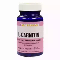 L Carnitin 250 mg Kapseln 30 st