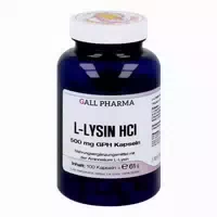 L Lysin 500 mg Kapseln 100 st