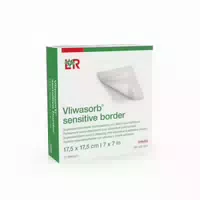 L&r Vliwasorb Sensitive Border 17,5 cm X 17,5 cm