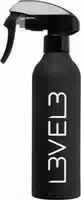 L3vel3 Gummierte Sprühflasche Schwarz