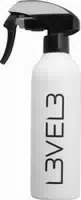 L3vel3 Gummierte Sprühflasche Weiß