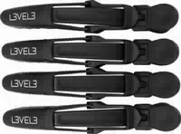L3vel3 Hair Croc Clips