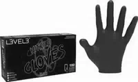 L3vel3 Nitrilhandschuhe Xl Schwarz