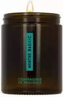 La Compagnie De Provence Scented Candle Mint Basil