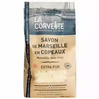 Die Corvette Reinste Marseille Seife Späne