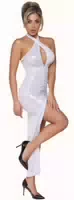 Kleid mit Längenverstellbarer Raffung Vorne