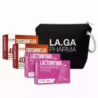 La Ga Doppelpack 2 Monats Kur – Lactointima Diosminflux Strand Clutch