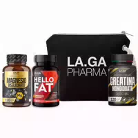 La Ga Sport & Form Sparset – Magnesium Kreatin Hellofat Sport Handtuch