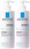 La Roche Posay Lipikar Baume Ap m Balsam 2 X 400 ml