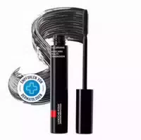 La Roche Posay Toleriane Mascara Waterproof Mascara Für Längere Wimpern Und Volumen Wasserfest – Schwarz