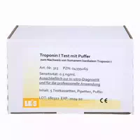 Troponin I mit Puffer Testkassetten 5 st