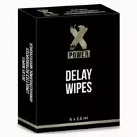 Xpower Delay Whipes Gel zur Orgasmusverzögerung 6 st