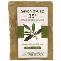 Labor des Oberen Ségala Aleppo Seife 35% Lorbeer Beeren