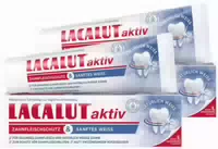 Lacalut Aktiv Zahnfleischschutz & Sanftes Weiss 2 X 75 ml Zahnpasta