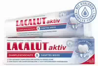 Lacalut Aktiv Zahnfleischschutz & Sanftes Weiss 75 ml Zahnpasta