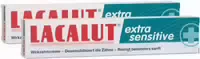 Lacalut Extra Sensitive 2 X 75 ml Wirkzahncreme