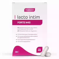 Lacto Intim Forte N45 Biotin Vitamin B2 & B3 Kaps 30 St