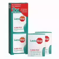 Lactostop 5 500 Fcc Tabletten Klickspender Doppelpack