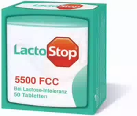 Lactostop 5500 Fcc Tabletten Klickspender 50 st Tabletten