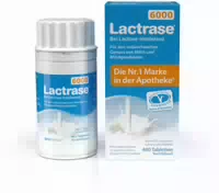 Lactrase 6 000 Fcc 480 Tabletten Klickspender Nachfüllpack
