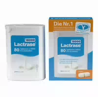 Lactrase 18,000 Laktase Tabletten Bei Laktoseintoleranz, Hochdosiert