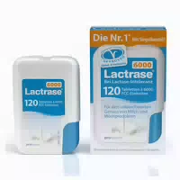 Lactrase 6,000 Laktase Mini Tabletten Bei Laktoseintoleranz, Klickspender