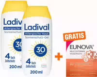 Ladival Allergische Haut Sonnenschutz Gel Lsf 50 2 X 200 ml Gratis Eunova Vivachrono 2 X 10 Tabletten