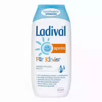 Ladival empfindliche & normale Haut après Pflege Lotion, after Sun repair für erwachsene & kinder Ab 6 Monaten geeignet, kühlt und Pflegt nach der Sonne, spendet Intensiv Feuchtigkeit, 200ml  