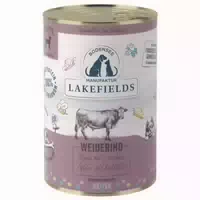 Lakefields Weiderind mit Karotten Äpfeln und Kartoffeln für Welpen