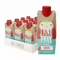 Landpark Bio Familie Erdbeere 0,5 l Tetra Pak