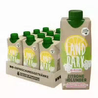 Landpark Bio Päckchen Zitrone Holunder 0,5 l Tetra Pak