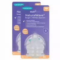 Lansinoh Natural Wave Silikonsauger l