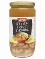 Larco Hühnerfleisch in Brühe