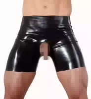 Pants Mit Showmaster Öffnung Für Penis Und Hoden, Latex