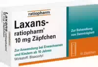 Laxans Ratiopharm 10mg Zäpfchen 10 St Suppositorien