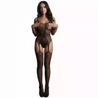 Le Désir Schrittfreier Catsuit Aus Spitze