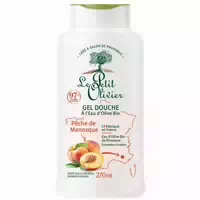Le Petit Olivier Duschgel mit Bio Olivenwasser und Pfirsich aus Manosque 2
