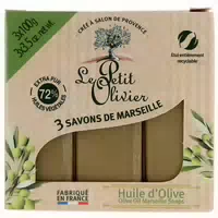 Le Petit Olivier Marseille Seife mit Olivenöl 3 X
