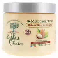 Le Petit Olivier Pflege Nährstoffmaske Olivenöl Sheabutter und Arganöl 3
