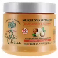 Le Petit Olivier Reparierende Pflegemaske aus Sheabutter & Macadamia 3