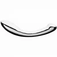 Le Wand Le Wand Arch Stimulator aus Stahl 21,7 cm Silber