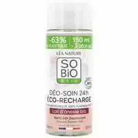 Léa Nature So Bio Étic Deo Pflege 24h Eselfutter Eco Nachfüllung Bio