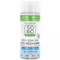 Léa Nature So Bio Étic Deo Pflege 24h Nachfüllung Bio Aloe Vera Roll On