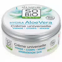 Léa Nature So Bio Étic Hydra Aloe Vera Universelle Creme Gesicht Körper Hände Bio 1