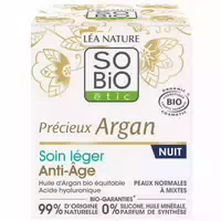 Léa Nature So Bio Étic Précieux Argan Light Anti Aging Nachtcreme Bio